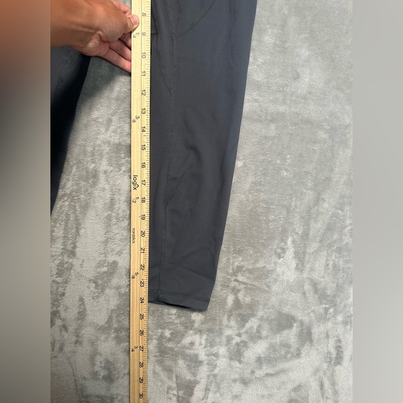 Spiderz Softball Leggings Women’s Small Grey High Waisted Pockets Stretch - Picture 8 of 8